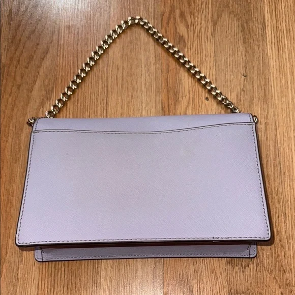 Kate Spade Purple Crossbody Bag with Gold Chain - Picture 3 of 6